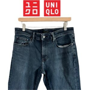 UNIQLO Men’s Dark Denim Slim Fit Jeans